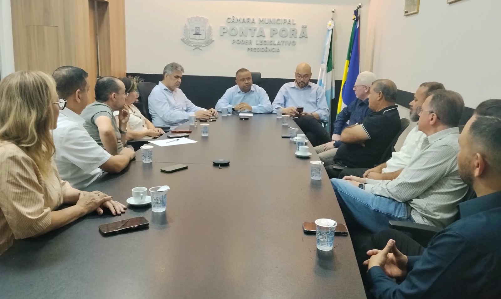 Câmara Municipal de Ponta Porã recebe  diretoria do Conselho de Pastores