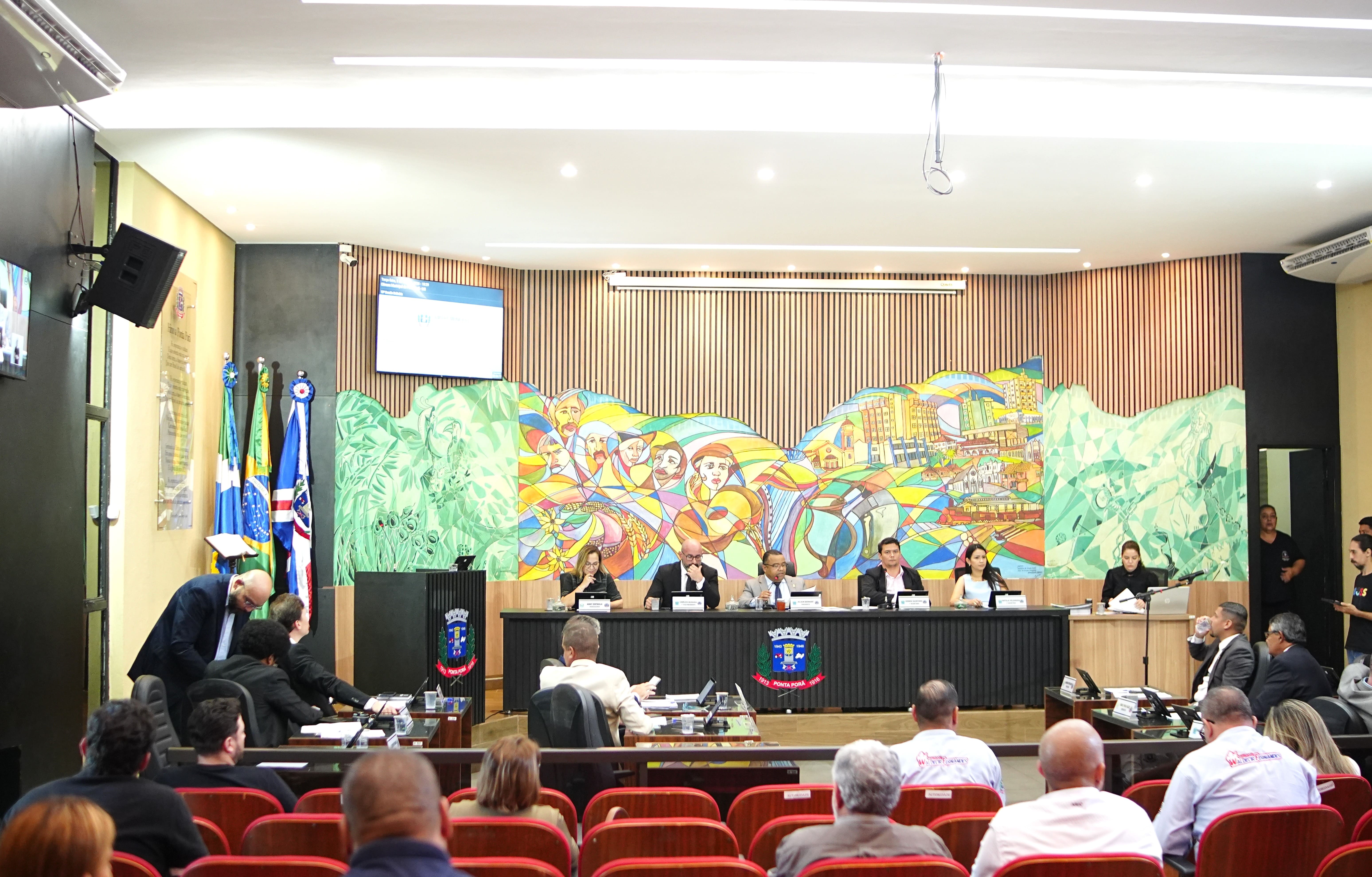 Câmara de Ponta Porã realiza 14ª sessão ordinária nesta terça-feira