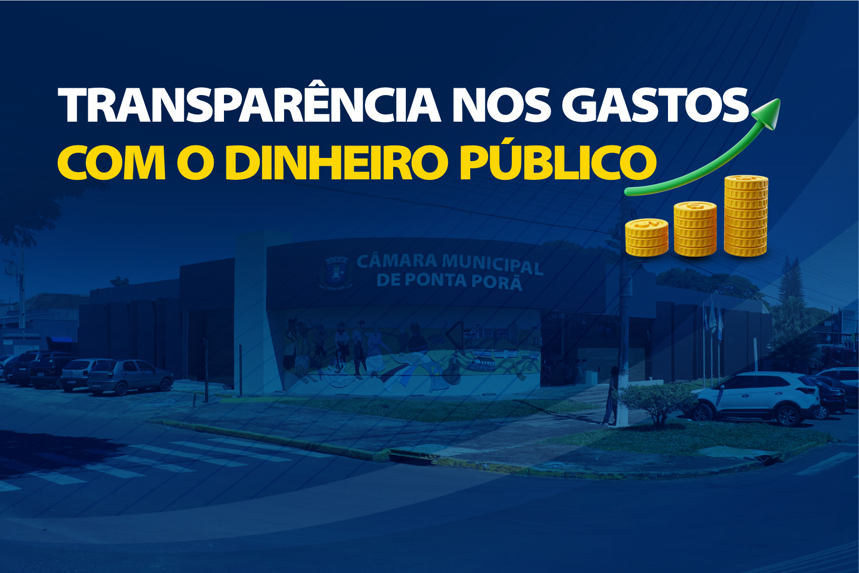 Câmara Municipal de Ponta Porã convida para Audiência Pública de Prestação de Contas